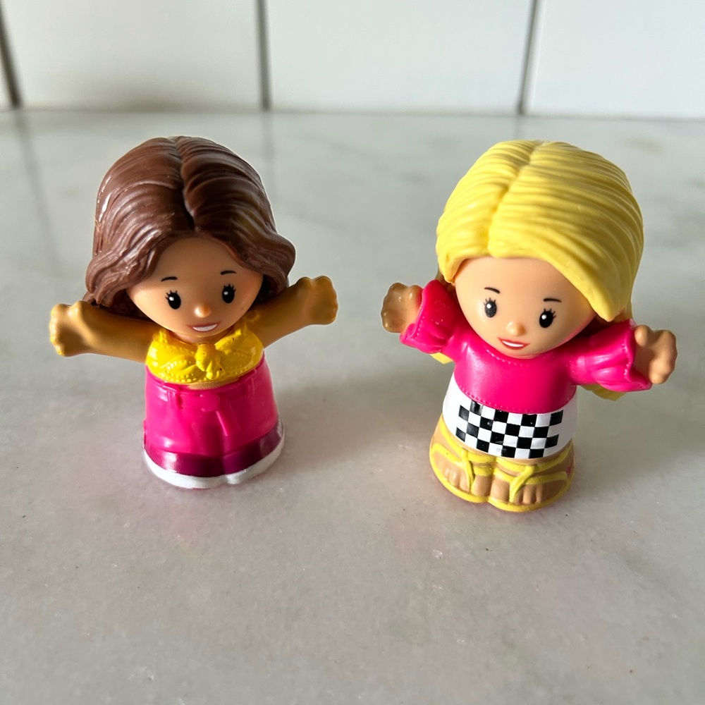 Fisher Price Little People blonde Barbie Series Replacement Girl